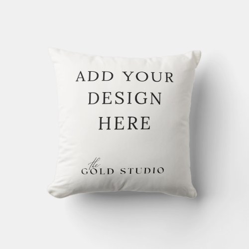 Throw Pillow Blank Template Create Your Own 16x16