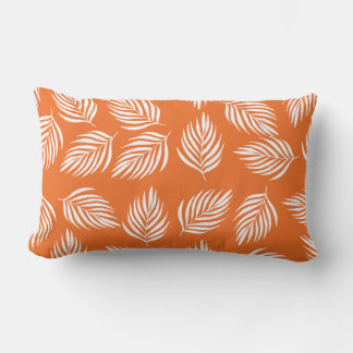 Throw Pillow Bold Tropical Leaf Pattern 