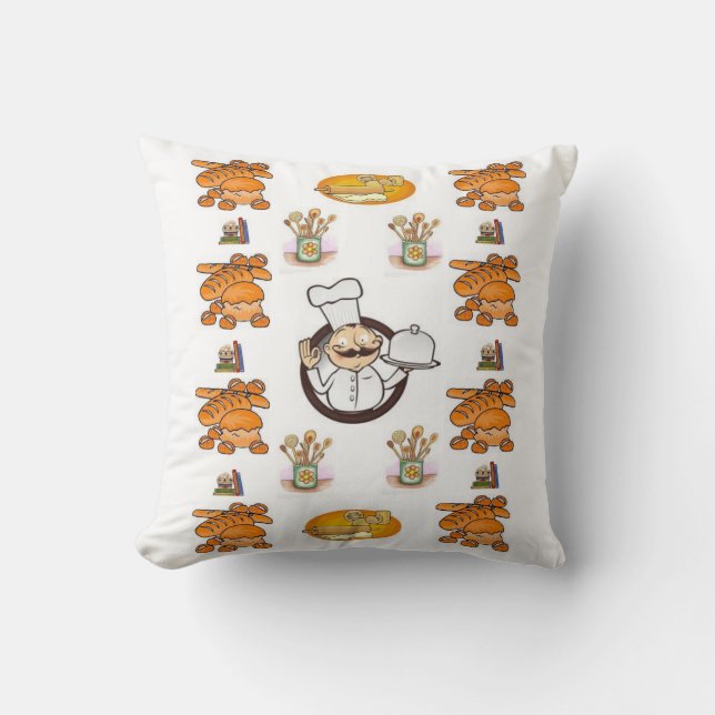 Throw Pillow Bread (Front)