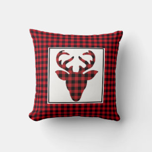 Throw Pillow-Buffalo Plaid Pillow