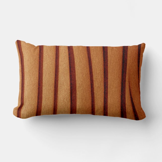 Throw Pillow Burnt Rustic Orange (Front)