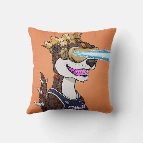 Throw Pillow by KingOttez