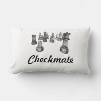 Throw Pillow Checkmate