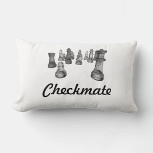 Throw Pillow Checkmate