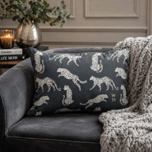 Throw Pillow | Cheetah Pattern Lumbar Pillow