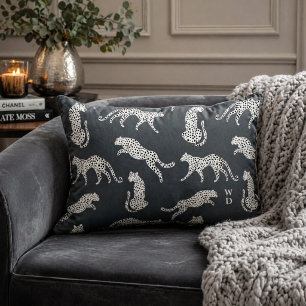 Throw Pillow   Cheetah Pattern Lumbar Pillow