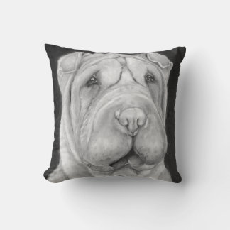 Throw Pillow - Chinese Shar-Pei