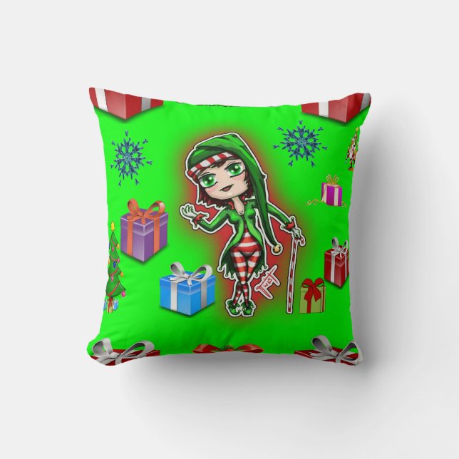 throw pillow christmas (Front)