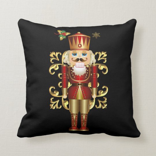 Throw PillowChristmas Nutcracker Throw Pillow
