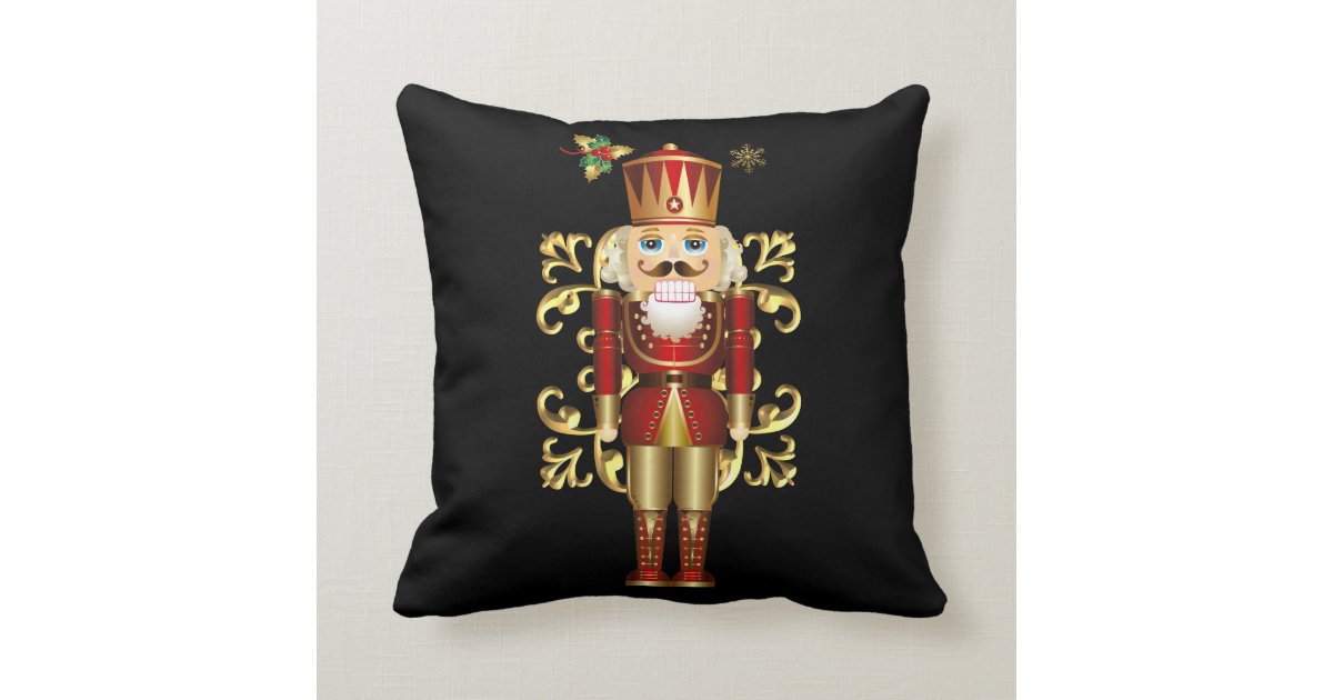 Throw PillowChristmas Nutcracker Throw Pillow