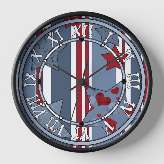 Throw Pillow Clock (Front)