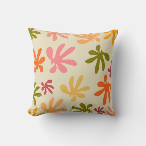 Throw Pillow Colored zone