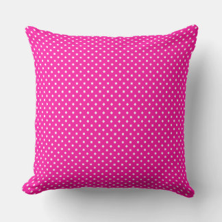 Throw Pillow, Cushion, Candy Pink Geometrics Pillow