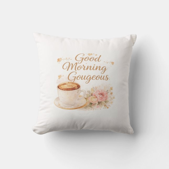  Throw Pillow |  Cute Aesthetic Cushion (Front)