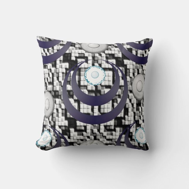 throw pillow decore abstract (Front)