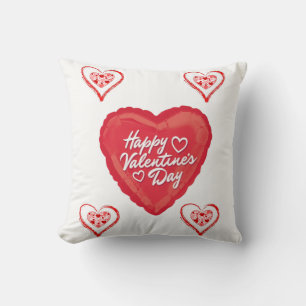 throw pillow decore valentines hearts