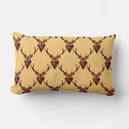 Throw Pillow_Deer Lumbar Pillow