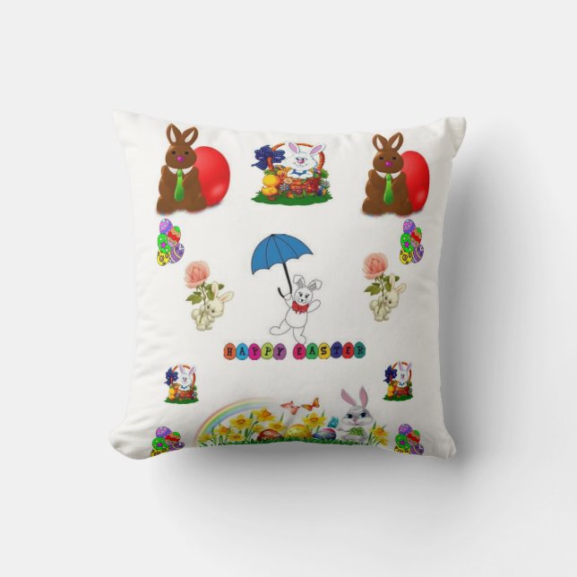 Throw Pillow Easter (Front)