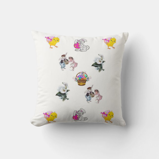 Throw Pillow Easter (Front)