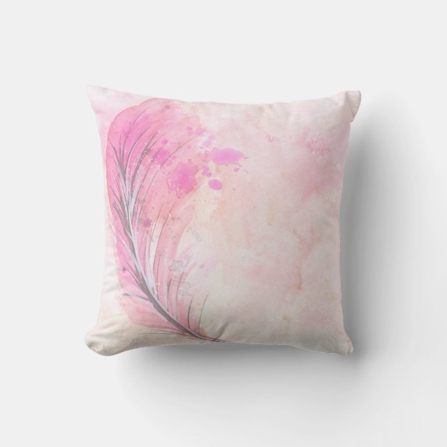 Throw Pillow/Feather Pillow (Front)