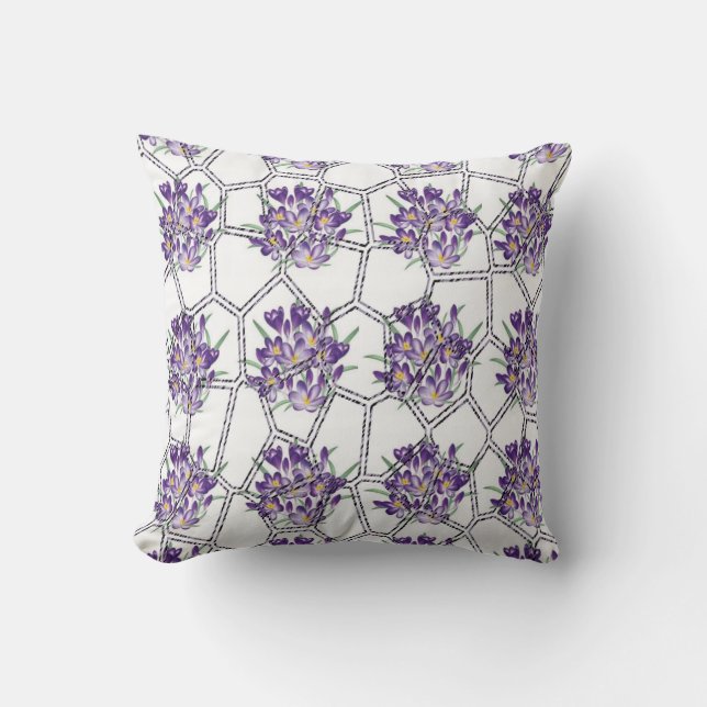 Throw Pillow Floral (Front)