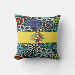 Throw Pillow Floral