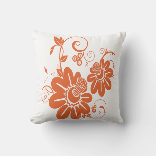 Throw Pillow Floral (Front)