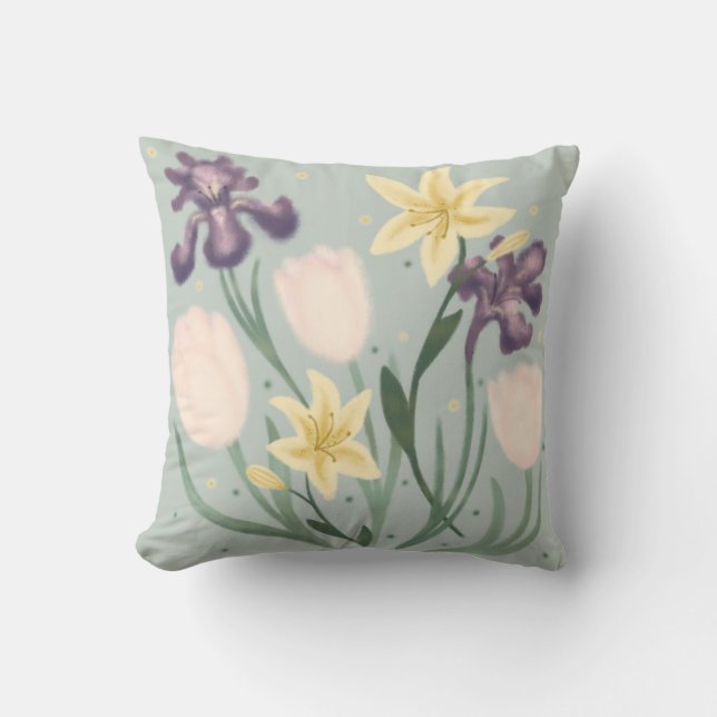 Throw pillow floral (Front)