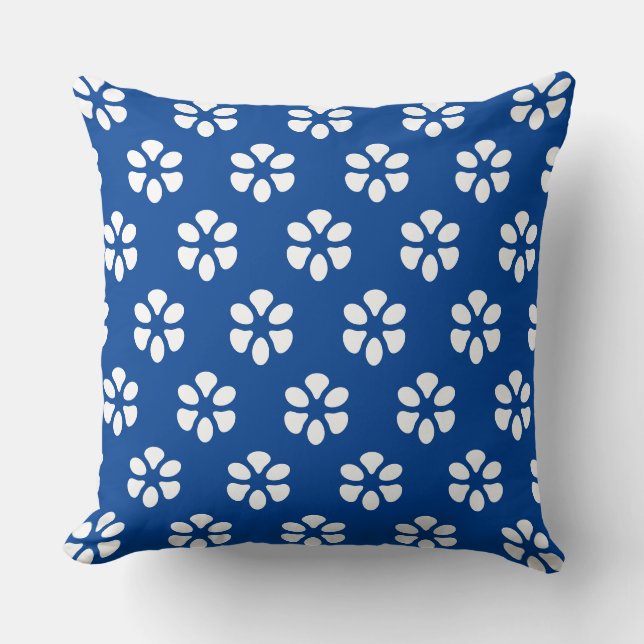 Throw Pillow Flowers (Front)