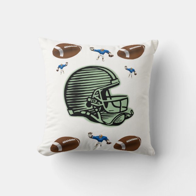 Throw Pillow Football (Front)