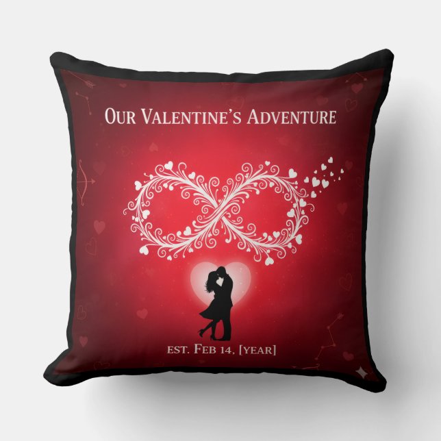 Throw Pillow for valentines day's (Front)