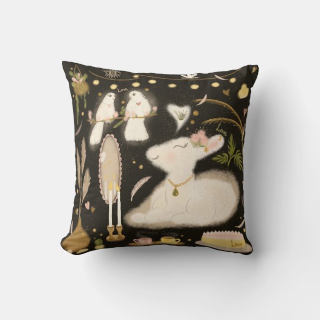 Throw pillow for your beloved (Front)