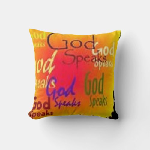 Throw Pillow God