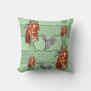 throw pillow Horse