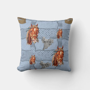 throw pillow Horse