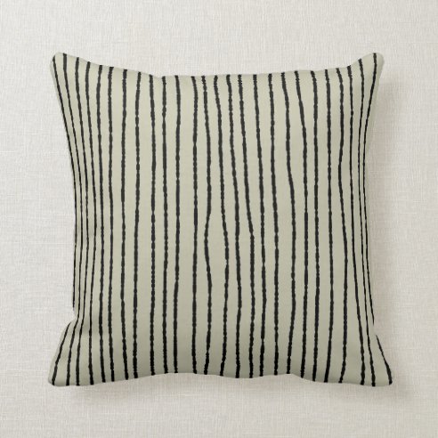 Black And Beige Pillows - Decorative & Throw Pillows | Zazzle