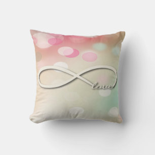 Throw Pillow/Infinity and Love Pillow