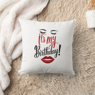 Throw Pillow - It's My Birthday