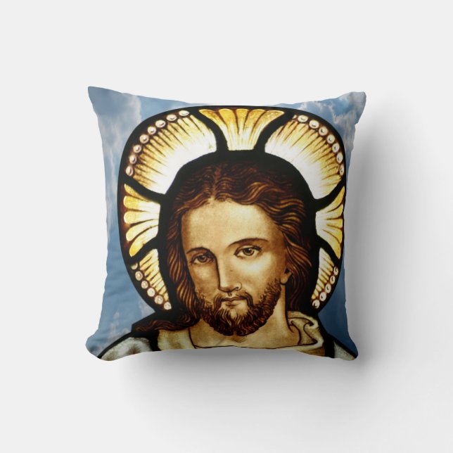 Throw Pillow Jesus (Front)