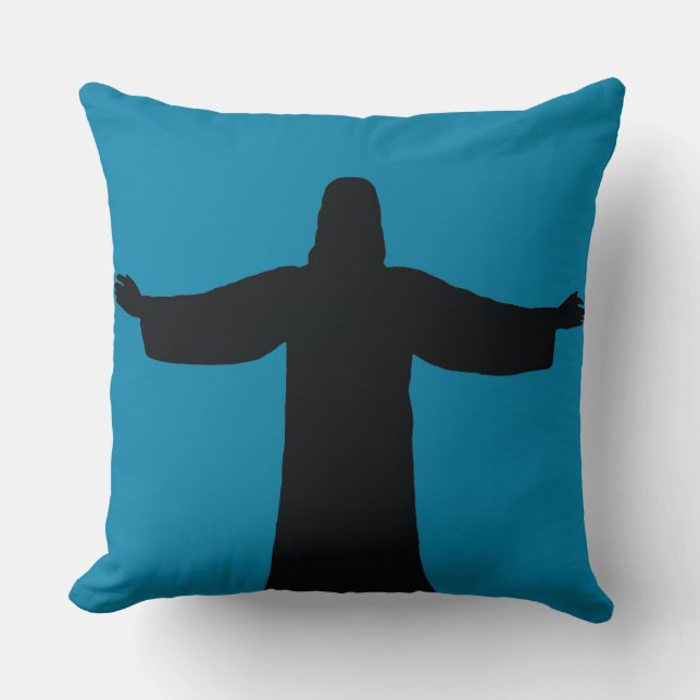 Throw Pillow jesus christ  (Front)