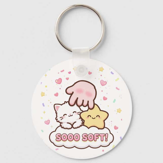 Throw Pillow Keychain (Front)