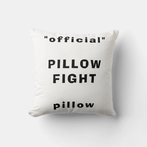 Throw Pillow Kids Pillows Pillow Fight Pillows fun