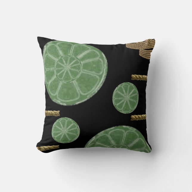 throw pillow Lime (Front)