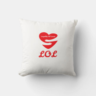 Throw Pillow lol
