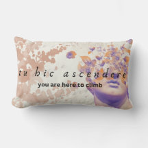 Throw Pillow, Lumbar Pillow 13" x 21"