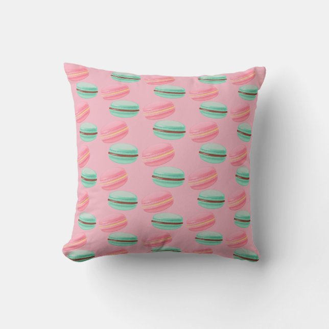 Throw Pillow-Macarons Pillow (Front)