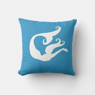 Throw Pillow Mermaid