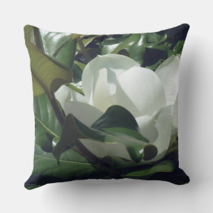 Throw Pillow My Photo TN Magnolia and Balboa Rose