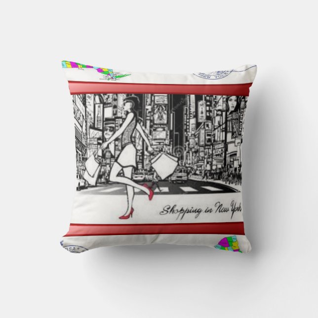 Throw Pillow NewYork (Front)