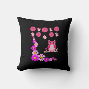 Throw Pillow Owl